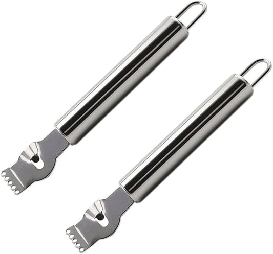 2pcs Lemon Zester and Grater Versatile Kitchen Tool for Peeling Citrus Fruits for Home Restaurant and Outdoor Use Compact Design with Hanging Loop