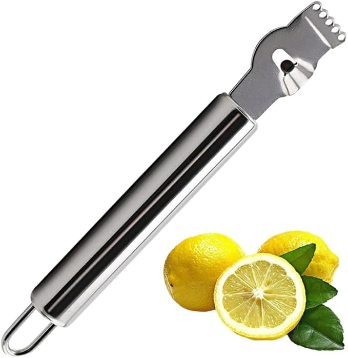 Lemon Zester Stainless Steel Citrus Grater Lime Oranges Peeler Fruit Slice Kitchen Tool zester Grater