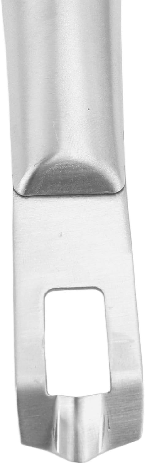 Lemon Peeler Zester Tool, Cocktail Garnish Citrus Zester with Design, Fruit Peeler, Professional Stainless Steel Bar Tool (Silver)
