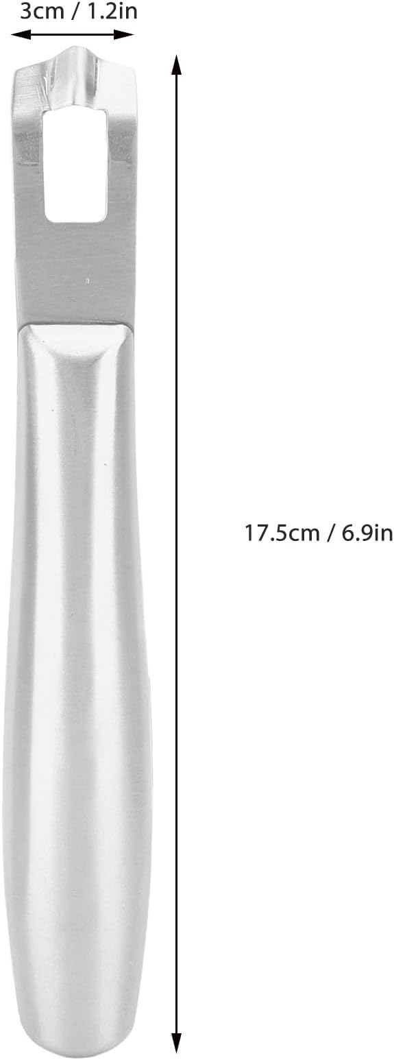 Yosoo Stainless Steel Lemon Peeler Zester, Non Slip Design Multifunctional Kitchen Gadget for Citrus Fruits Carrots (Silver)