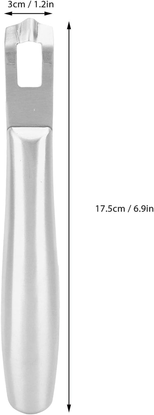 Yosoo Stainless Steel Lemon Peeler Zester, Non Slip Design Multifunctional Kitchen Gadget for Citrus Fruits Carrots (Silver)