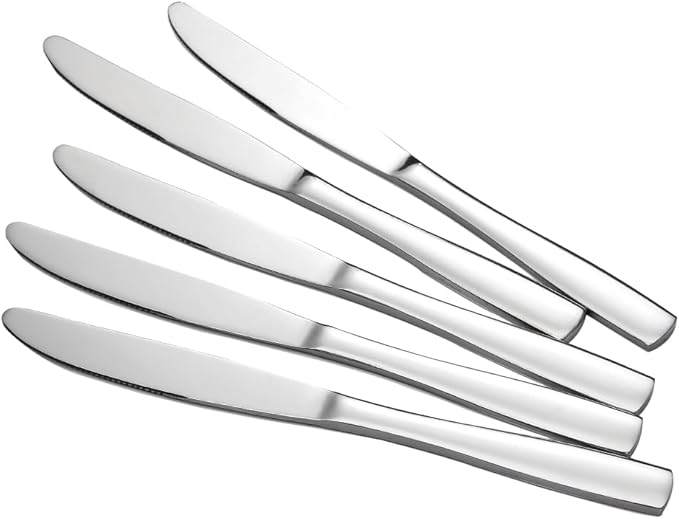 Stainless Steel Dinner Knives Set,12-Piece