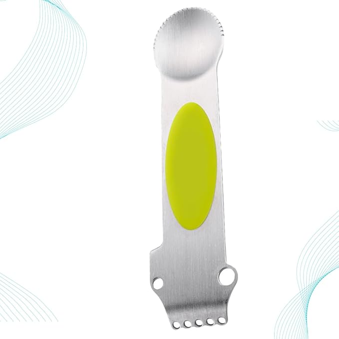 KICHOUSE Stainless Steel Lemon Peel Grater Five for Easy Citrus Pith Removal Versatile Kitchen Gadget for Peeling Lemons Oranges and Grapefruits for Cocktail Enthusiasts