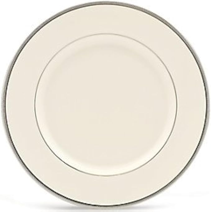 Lenox Dinner Plate Tuxedo Platinum, Ivory