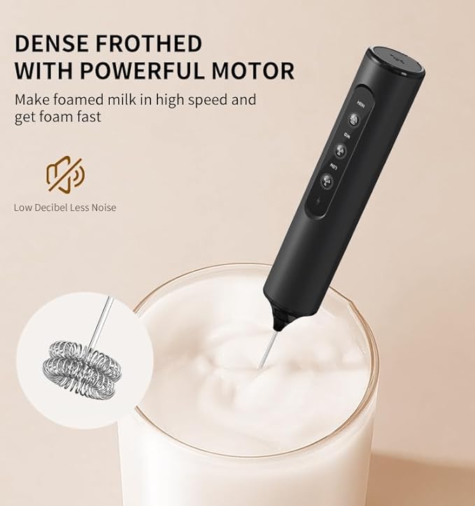 MF24 Milk Frother (Rechargeable with stand)