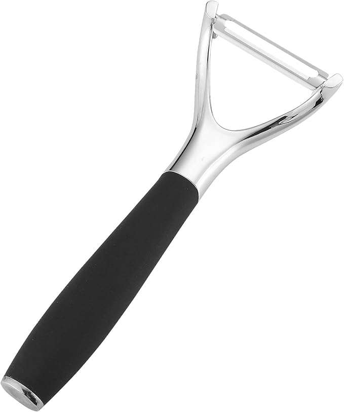 Stainless Steel Y-Shaped Vegetable Peeler, Fruit Peeler with Ergonomic Handle