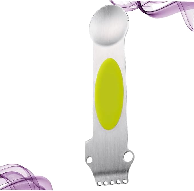 BESTOYARD 2pcs Fruit Wine Lemon Tool Lemon Planing Lemon Cutters Lemon Peeler Lemon Spoons Stainless Steel Spoon Lemon Wire Cutter Cocktail Lemon Zester Lemon Peel Grater Wire Cutters Triple