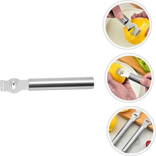 DECHOUS Lemon Shaving Scraper Set 3 Pcs Stainless Steel Cheese Grater Fruit Peeler Orange Peeler Tool Kitchen Gadget Home Lemon Grater