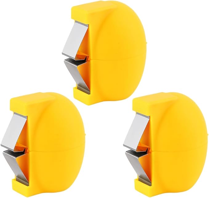 Stainless Steel Egg Shell Cutter, 2026 Handheld Opener for Raw & Hard Boiled Eggs, Easy Cracking & Peeling Kitchen Tool (3, Yellow)