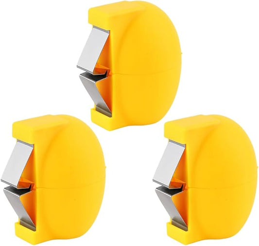 Stainless Steel Egg Shell Cutter, 2026 Handheld Opener for Raw & Hard Boiled Eggs, Easy Cracking & Peeling Kitchen Tool (3, Yellow)