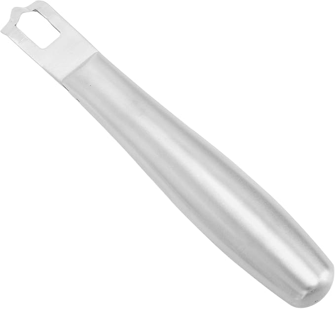 Stainl Steel N Zest Peeler Tool for Cocktails Multifunctional Kitchen Gadget D N Peeler Zester for Rus Uits (Silver)