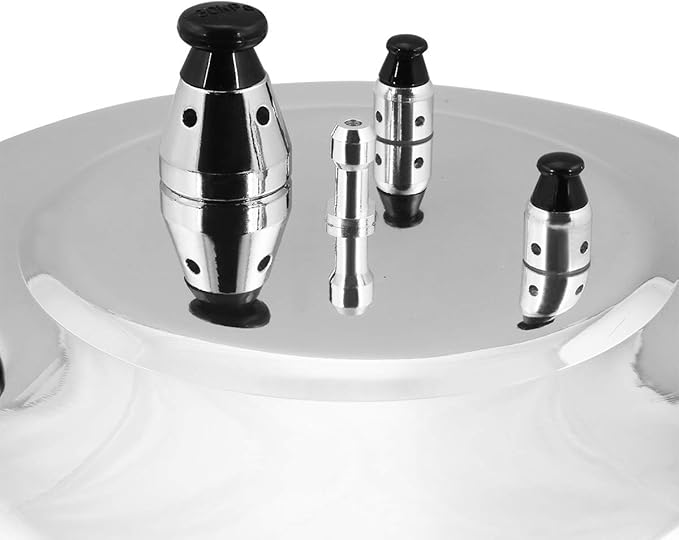 Barton 8 Quart Pressure Canner Release Valve Aluminum Canning Pot Cooker Pot Stove Top Instant Fast Cooking Pot (8QT)