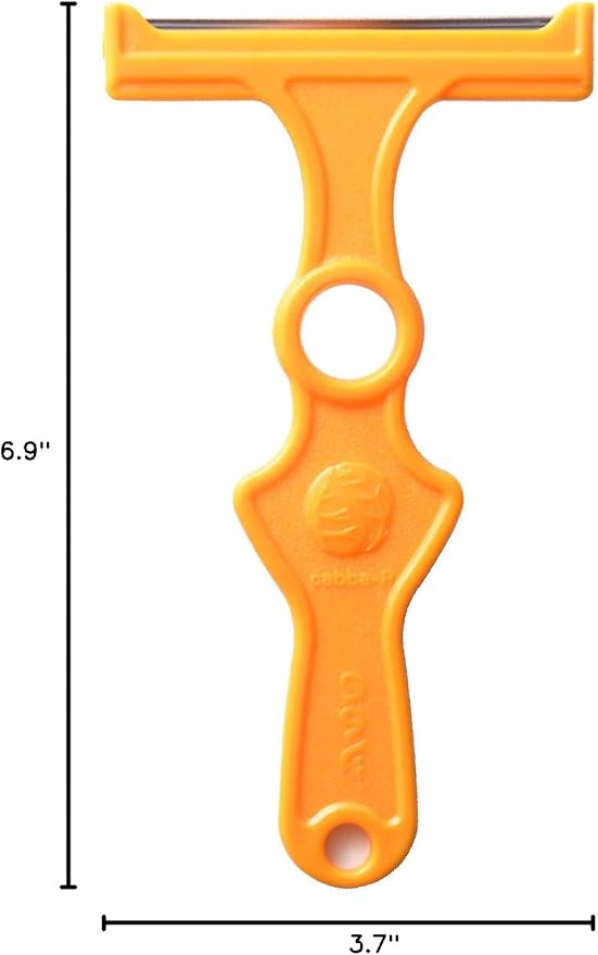 Noji CBP-03Y Shredded Cabbage Peeler, Super Light, Yellow, 8.7 inches (22 cm)