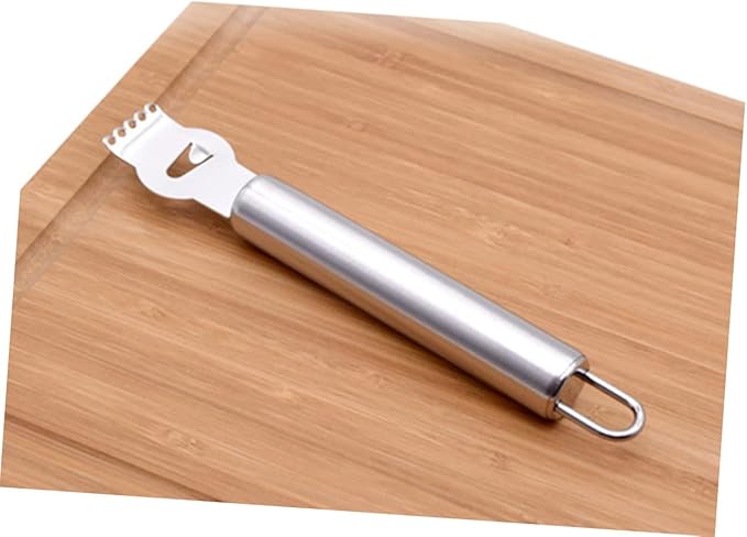 Luxshiny Stainless Steel Paring Knife Lemon Peeler Fruit Zester Citrus Scraper Home Kitchen Tool