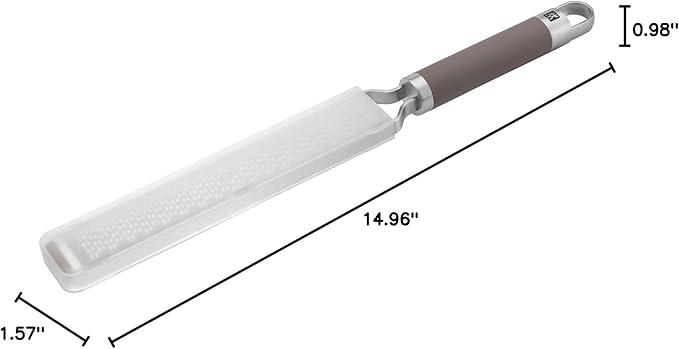 ZWILLING ZWILLING Z1028-018 Zwilling Pro Zesting Zesting Cheese Grater Grater Lemon Condiment Nutmeg