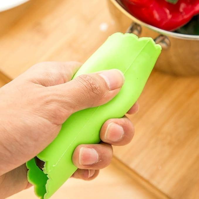 2 Pcs Green Garlic Peeler Garlic Peeler Skin Remover Roller Keeper Roller Keeper Silicone Tube Roller Garlic Peeling for Kitchen Tool