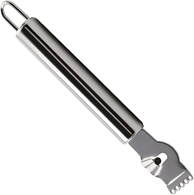 Lemon Zester Stainless Steel Citrus Grater Lime Oranges Peeler Fruit Slice Kitchen Tool, orange grater