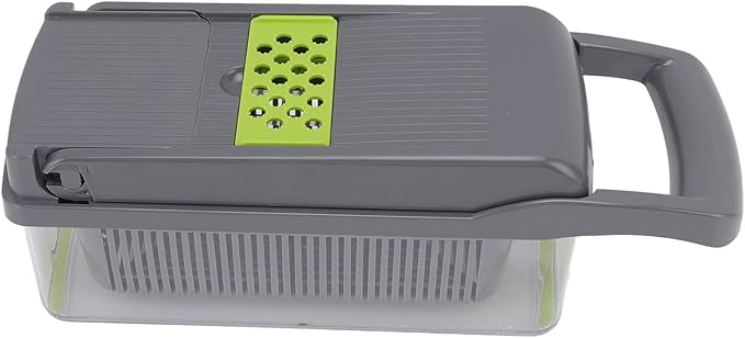 Multifunctional Vegetable Chopper, Food with Mandoline, Egg White Separator, Garlic Grinder for Potato Carrot Onion