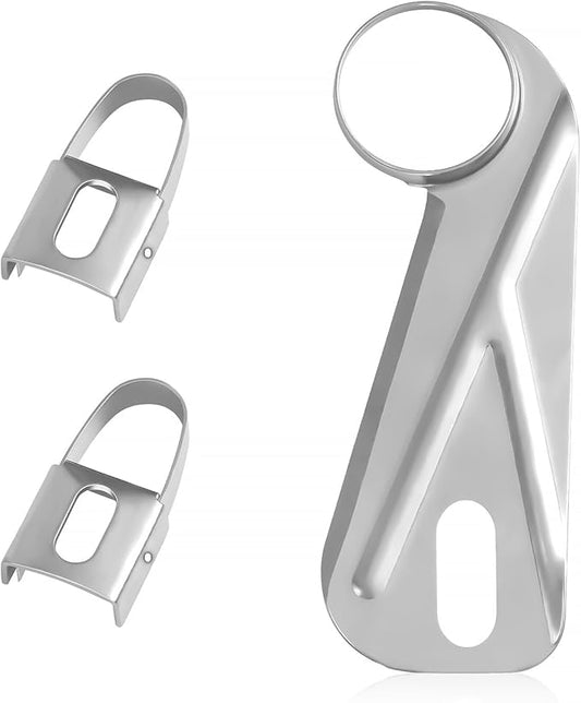 3pcs Stainless Steel Apple Peeler Replacement Blades, Universal 2pcs Peeling Corer Blades with 1pc Slicing and Core Removing Blades with Storage Box for Kitchen Restaurant Picnic