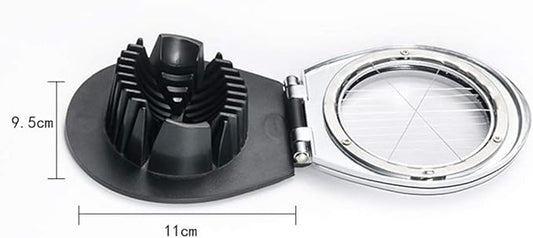Egg Cutter, Stainless Steel Cutter Wire with 3 Slicing Styles, Manual Egg Slicer Kitchen Helper for Hard Boiled Eggs, Strawberry, Fruit Garnish Slicer, Labor Saving