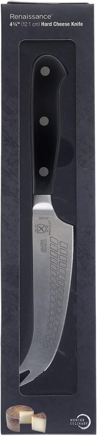 Mercer Culinary Renaissance Hard Cheese Knife, 4.75-Inch