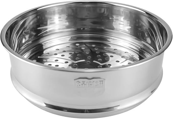 Metal Steamer 8.6 inch Stainless Steel Oven Rack Food Steamer Basket Insert for Kitchen Dim Sum Dumpling Bun(22cm)