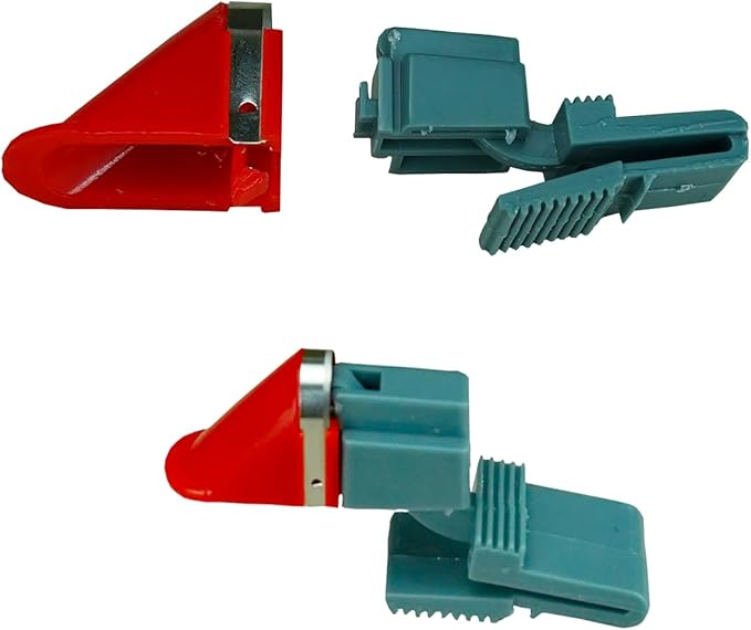 15 Pieces Replacement Blades for Automatic Electric Peeler Fruits Vegetables Electric Peeler Cutters Peeling Tool Red