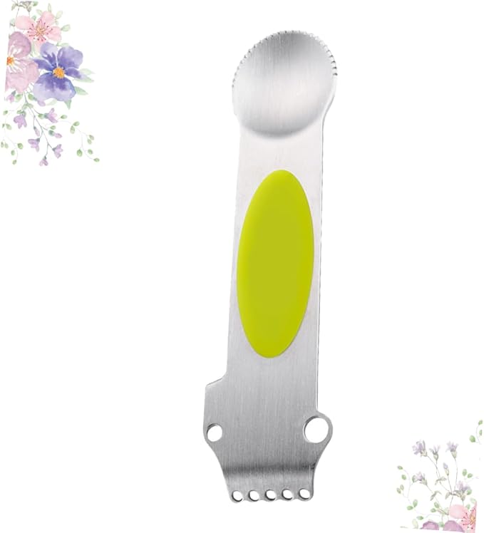 Stainless Steel Lemon Peeler and Planer Multi-functional Citrus Tool for Garnishing and Peeling for Kitchen Use Random