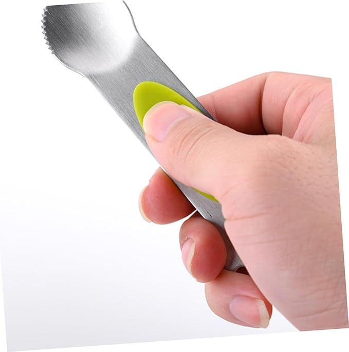 BESTOYARD 2pcs Fruit Wine Lemon Tool Lemon Planing Lemon Cutters Lemon Peeler Lemon Spoons Stainless Steel Spoon Lemon Wire Cutter Cocktail Lemon Zester Lemon Peel Grater Wire Cutters Triple