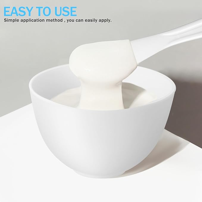Facial Mask Silicone Bowl, 3 Size Silicone Mixing Bowls for Facials - Facial Bowls Esthetician for Home & Salon- Clay & Mud Mask Bowl Beauty Skincare Tool, 3.23in/3.94in/5.23in