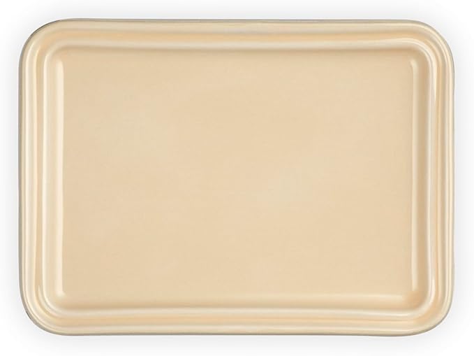Le Creuset Stoneware European Butter Dish, Oyster