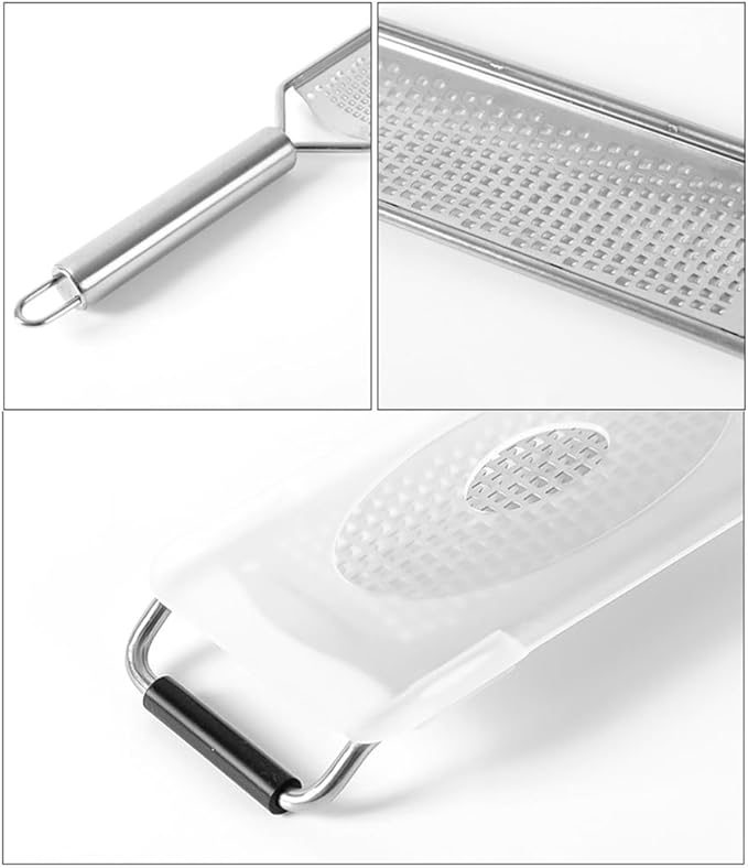 Efficient Lemon Zester For Cooking Enthusiasts Nonslip Handle Vegetable Slicer Stainless Steel Tube Handle Cheese Grater Dishwasher Safe Grater