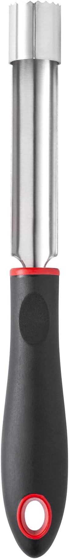 CatCora Apple Corer, Professional Japanese Stainless Steel Blade For Extracting Cores From Apples and Pears, Ergonomic Soft-Grip Handle