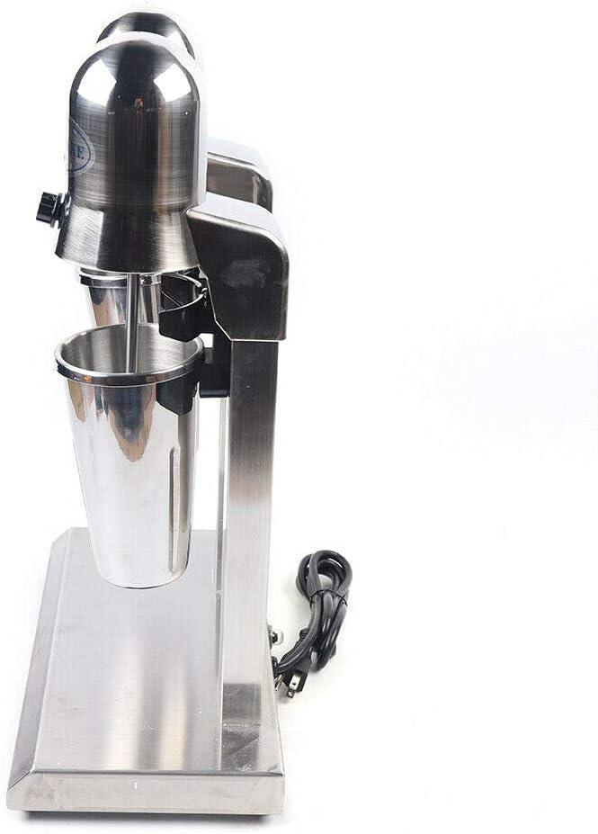 Milkshake Maker Electric Drink Mixer Commercial Milkshake Machine Stainless Steel 560W 2 Gears Speed (Double Head C)