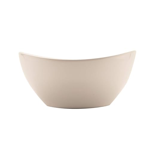 G.E.T. B-115-AW Large Melamine Serving Bowl, 4 Quart, American White