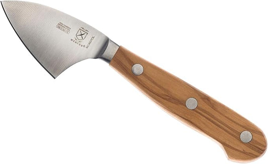 Mercer Culinary Renaissance Olive Wood Parmesan Cheese Knife, 2.75-Inch