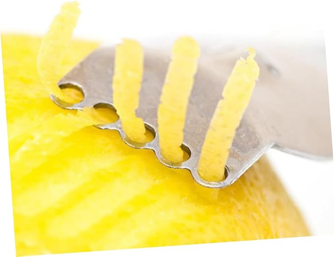 SECFOU Lemon Peeler Tool Citrus Scraper Stainless Steel Fruit Peeler Easy Clean