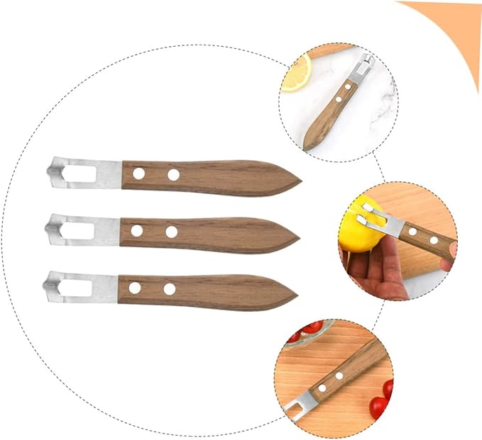 3pcs Lemon Grater Wear-resistant Multi-function Zester for Citrus Cheese and Tool for Home and Restaurant Use