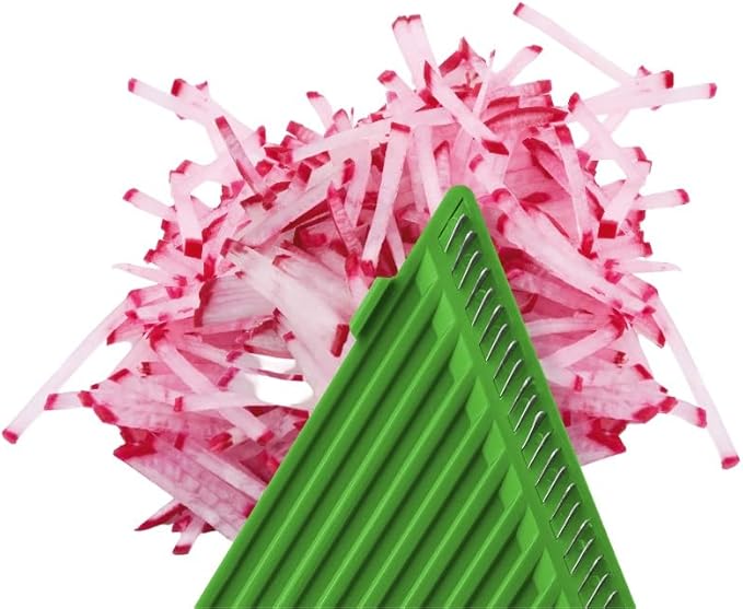 GSD 90021 Cutting Insert for Slices and Strips Can Be Used on Both Sides Made of Plastic in Green Size: 30 x 11 x 6 cm