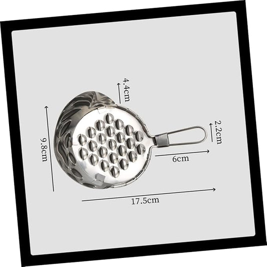 3pcs Bean Jelly Scraper Stainless Steel Jelly Plane Scraping Tool for Zoodler Pan Cheese