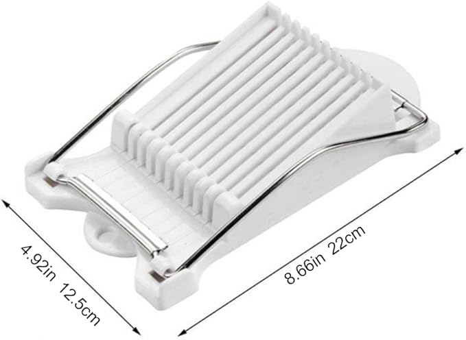 Spam Slicer,Multipurpose Luncheon Meat Slicer,Stainless Steel Wire Egg Slicer,Cuts 10 Slices For fruit,Onions,Soft Food and Ham