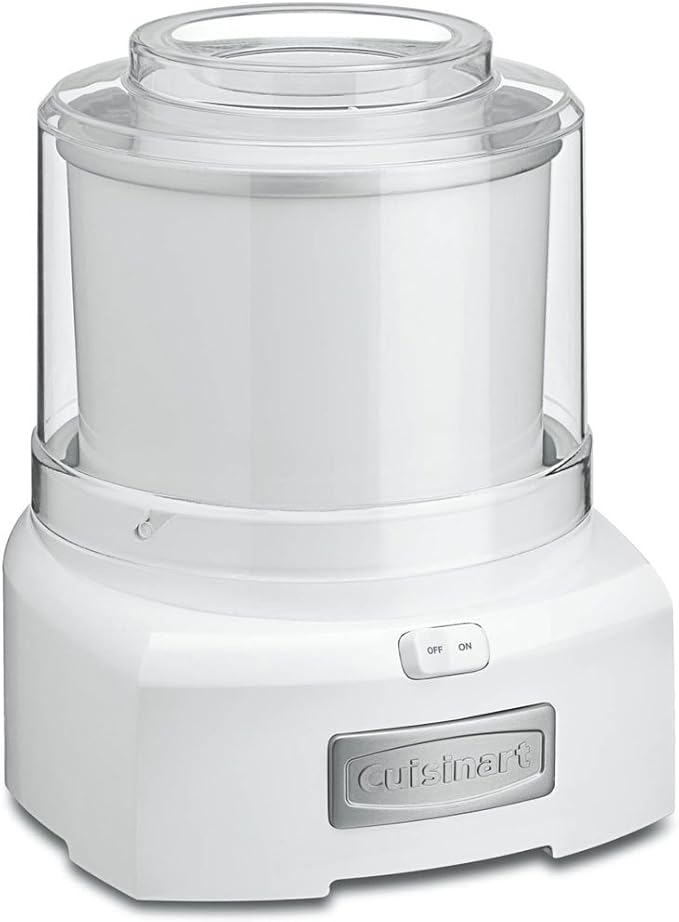 Cuisinart Frozen Yogurt-Ice Cream & Sorbet Maker 1.5 Quarts - (Renewed)