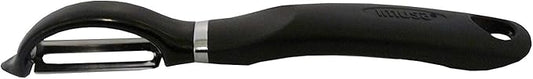 IMUSA USA Easy to Use Manual Chef Vegetable and Fruit Peeler, Black