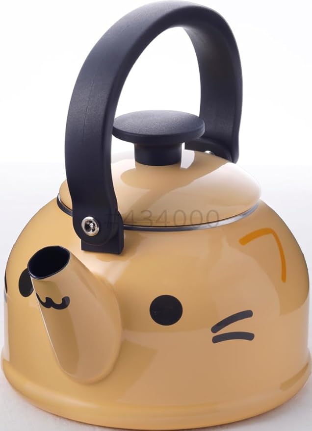 Fuji Horo DOY-1.8K.N Kettle, 0.6 fl oz (1.8 L), Induction Compatible, Animal Kettle, Cat