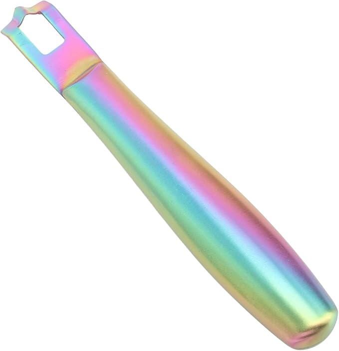 Lemon Peeler Zester Tool, Cocktail Garnish Citrus Zester with Design, Fruit Peeler, Professional Stainless Steel Bar Tool (Colorful)