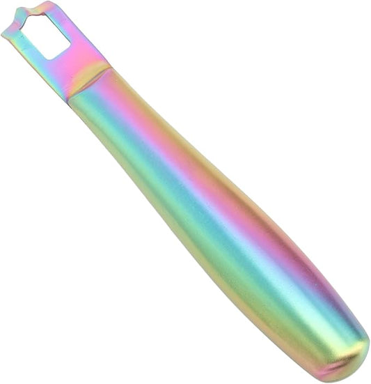 Lemon Peeler Zester Tool, Cocktail Garnish Citrus Zester with Design, Fruit Peeler, Professional Stainless Steel Bar Tool (Colorful)