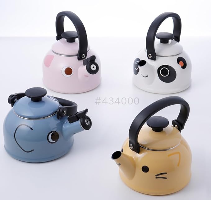 Fuji Horo DOY-1.8K.N Kettle, 0.6 fl oz (1.8 L), Induction Compatible, Animal Kettle, Cat