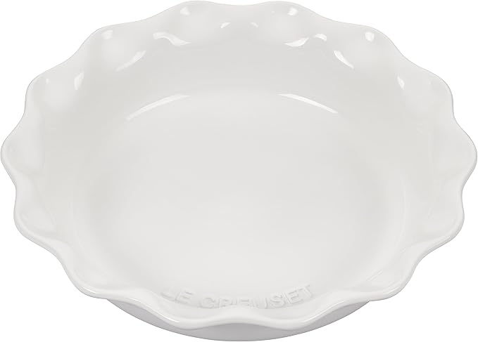 Le Creuset Stoneware 4 PC Heritage Bakeware Set, White