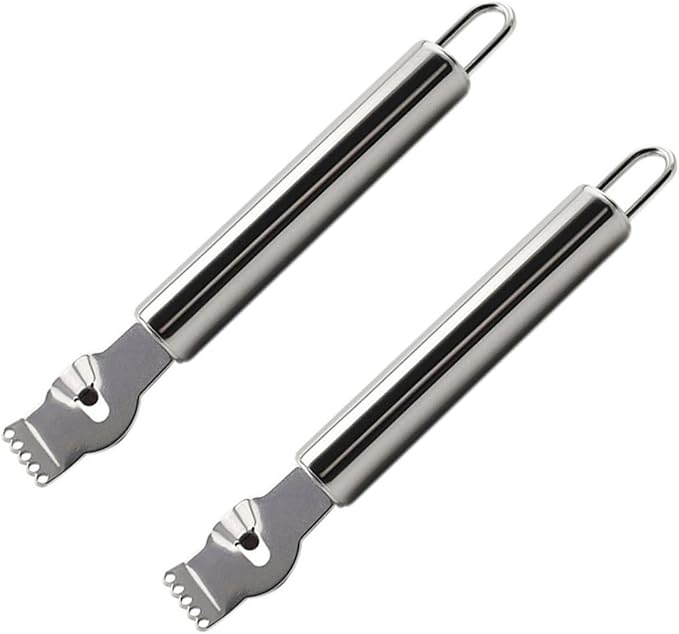 PRETYZOOM 2pcs Real Lemon Zester Grater Handheld Fruit Lemon Peeler Multi-functional Scraper for Kitchen Use