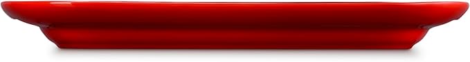 Le Creuset Stoneware Serving Platter, 14 in., Cerise